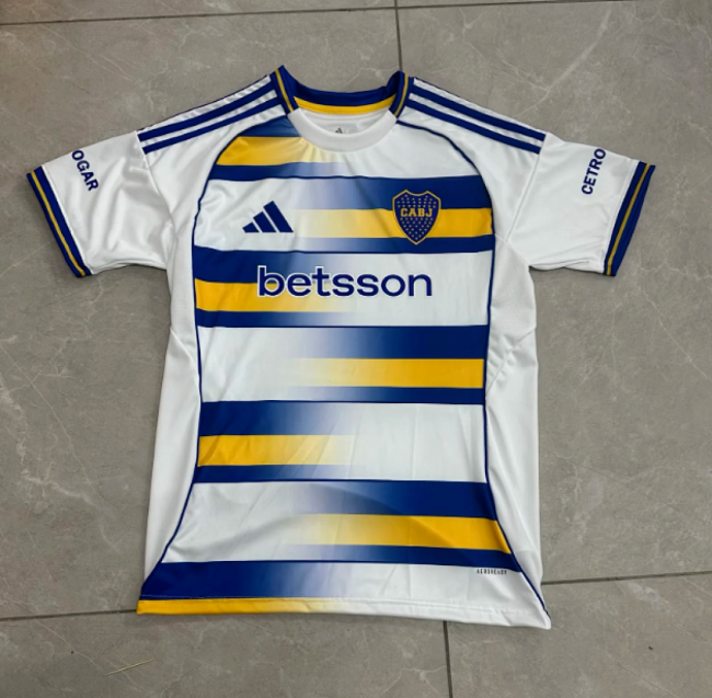 Fan Version 2025-2026 Boca Juniors Third Away Soccer Jersey Football Shirt