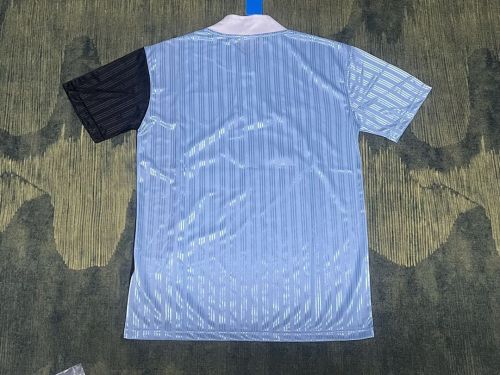 Fan Version 2025-2026 AD Oasis Blue/Black Soccer Jersey Football Shirt