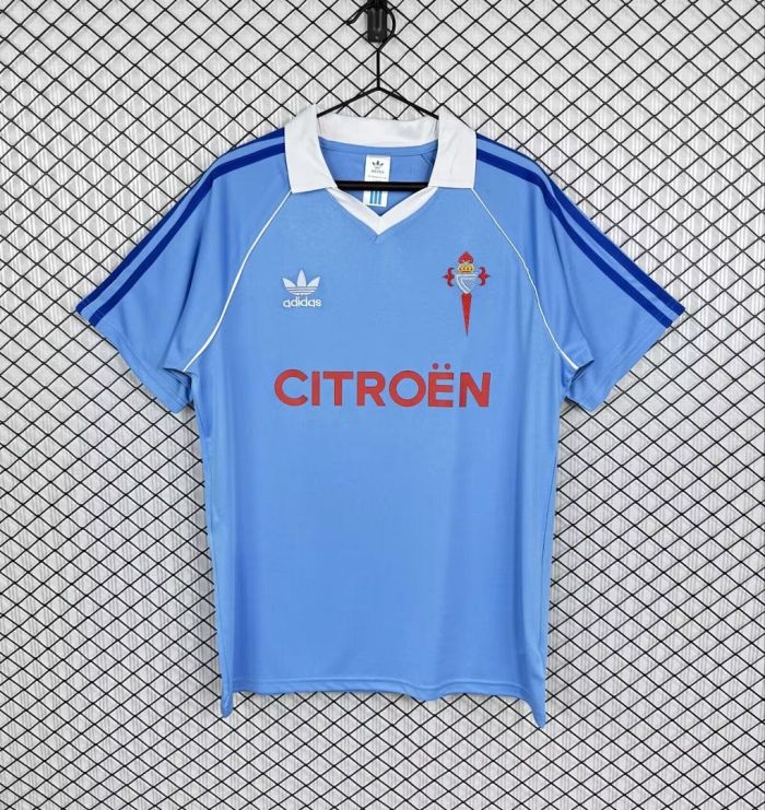 Retro Jersey 1984-1985 Celta de Vigo Home Soccer Jersey Vintage Football Shirt