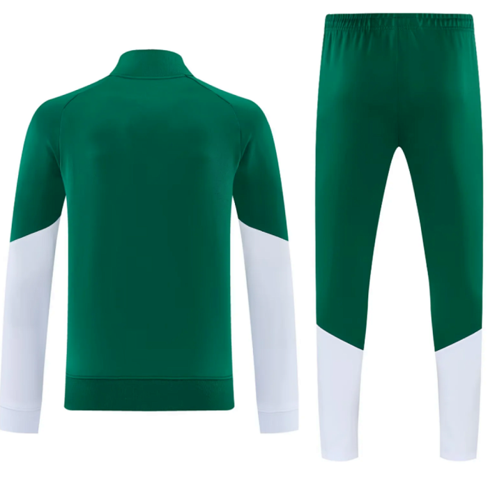 2026 Italy Green Soccer Jacket Football Jacket and Pants Tracksuit