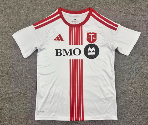 Fan Version 2026-2027 Toronto FC Away White Soccer Jersey Football Shirt