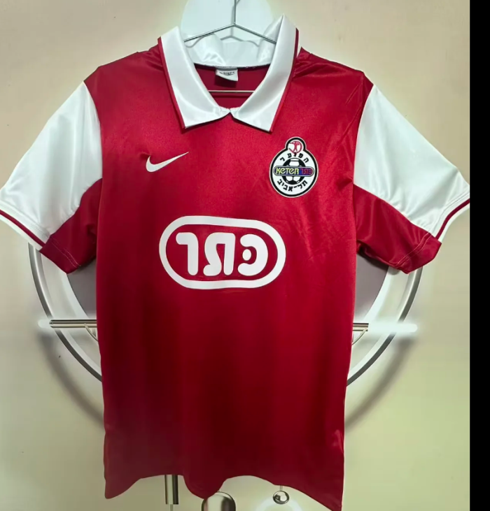 Retro Jersey 1998-1999 Hapoel Tel Aviv Home Soccer Jersey Football Shirt
