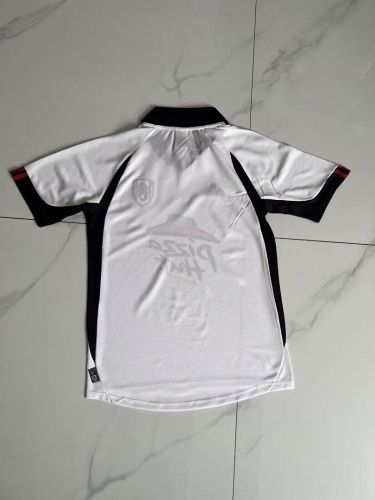 Fulham Football Shirt Retro Jersey 2001-2002 Fulham Home Soccer Jersey Vintage Football Shirt