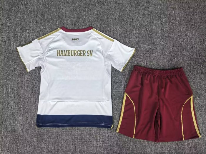 Youth Uniform Kids Kit 2026-2027 Hamburg Special Edition Soccer Jersey Shorts Child Hamburger Football Set