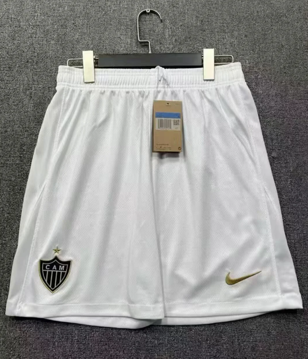 Fan Version 2026-2027 Atletico mineiro Away White Soccer Shorts Football Shorts