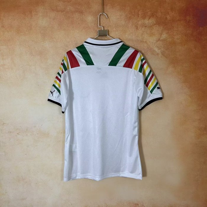 Fan Version 2026-2027 Ghana White Soccer Polo Football Shirt