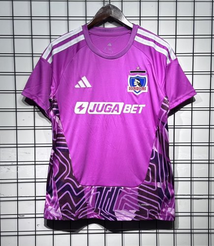 Fan Version 2026-2027 Colo-Colo Purple Goalkeeper Soccer Jersey Football Shirt