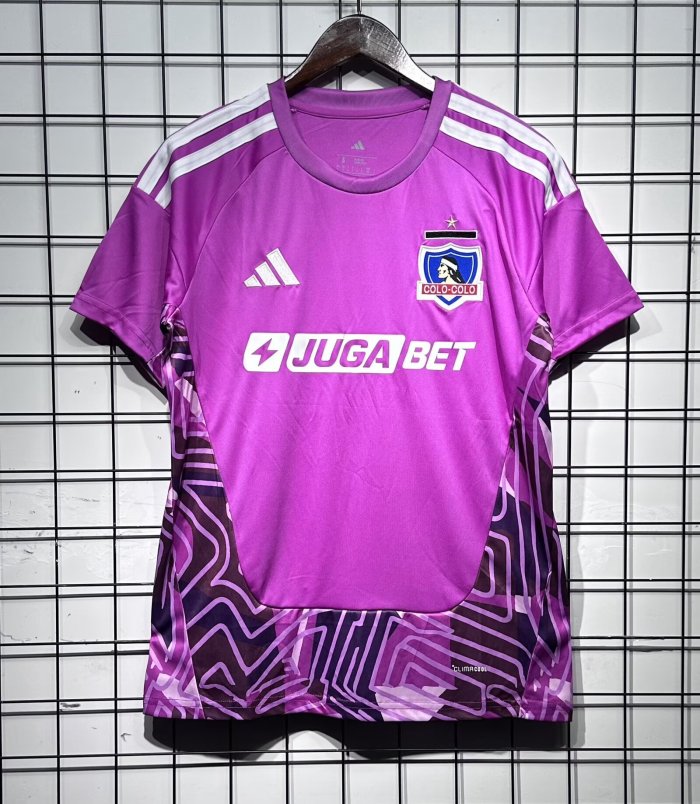 Fan Version 2026-2027 Colo-Colo Purple Goalkeeper Soccer Jersey Football Shirt