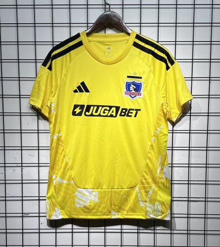 Fan Version 2026-2027 Colo-Colo Yellow Goalkeeper Soccer Jersey Football Shirt