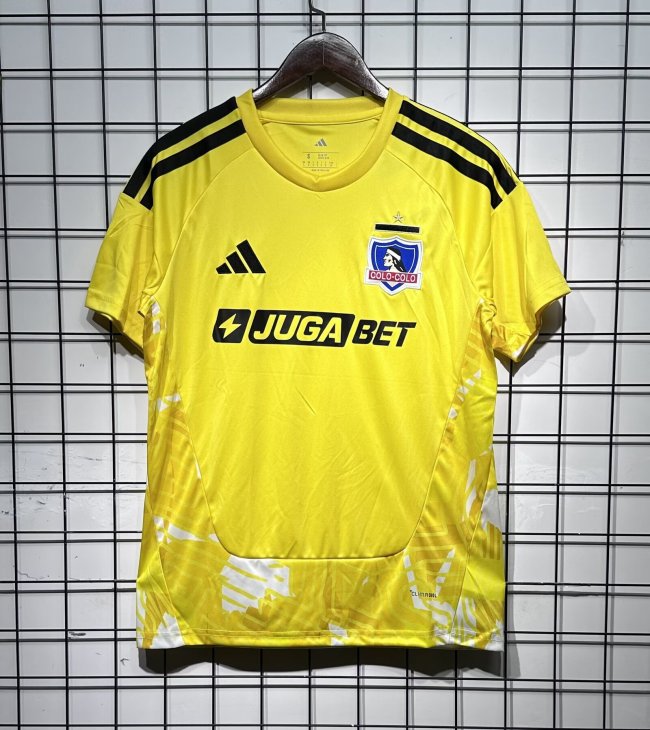 Fan Version 2026-2027 Colo-Colo Yellow Goalkeeper Soccer Jersey Football Shirt