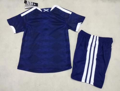 Player Version Youth Uniform Kids Kit 2026 Scotland Home Soccer Jersey Shorts Child Football Set