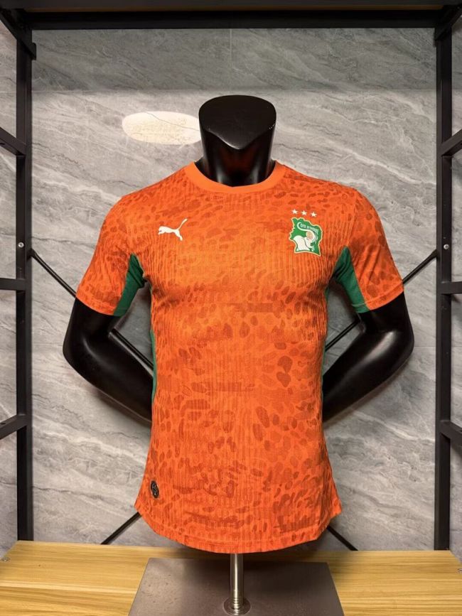 Player Version 2026 Ivory Coast Football Shirt Côte d'Ivoire Home Soccer Jersey