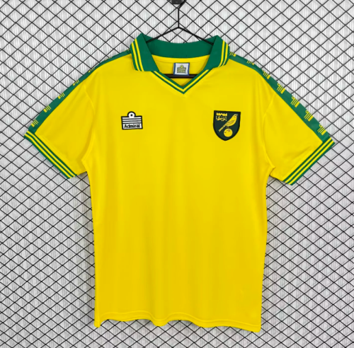 Retro Jersey 1976-1981 Norwich City Home Soccer Jersey Vintage Football Shirt