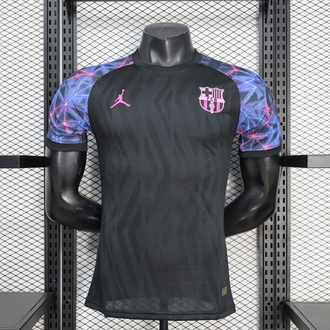 Barca Camisetas de Futbol Player Version 2026-2027 Barcelona Black Special Edition Soccer Jersey