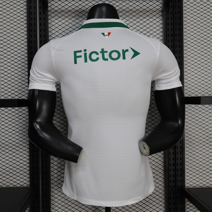 with One Star Player Version 2026-2027 Palmeiras Away White Soccer Jersey Football Shirt