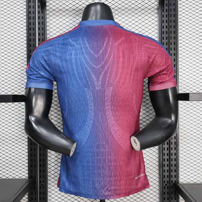 Barca Camisetas de Futbol Player Version 2026-2027 Barcelona Blue/Red Special Edition Soccer Jersey