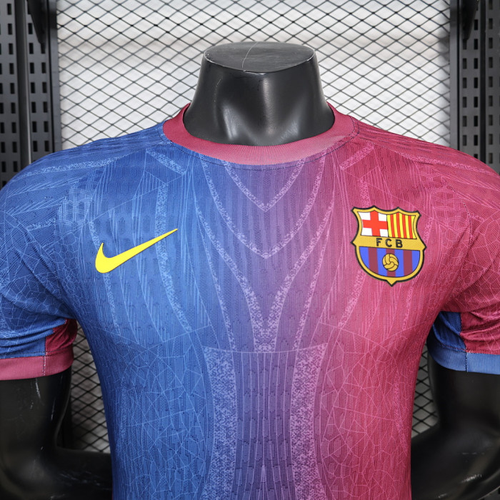 Barca Camisetas de Futbol Player Version 2026-2027 Barcelona Blue/Red Special Edition Soccer Jersey