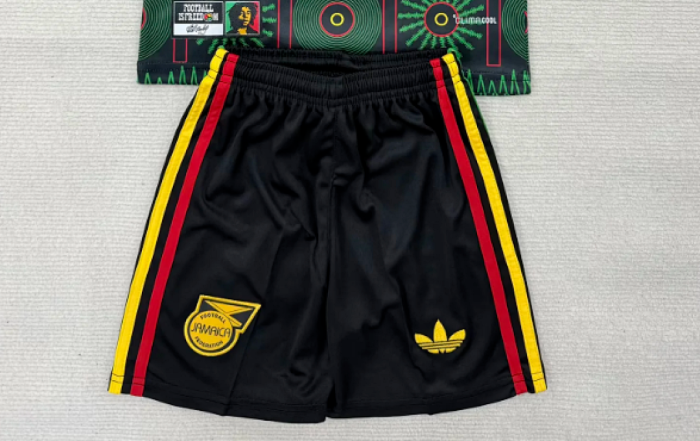 Fan Version 2026 Jamaica Away Soccer Shorts Football Shorts