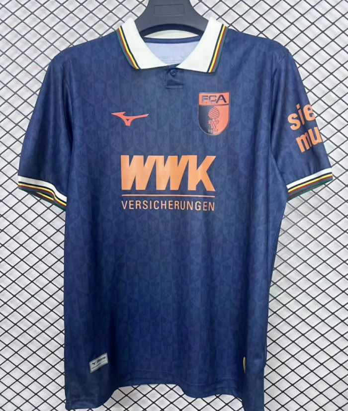 Fan Version FC Augsburg 2025-2026 Fugger City Special Soccer Jersey Football Shirt