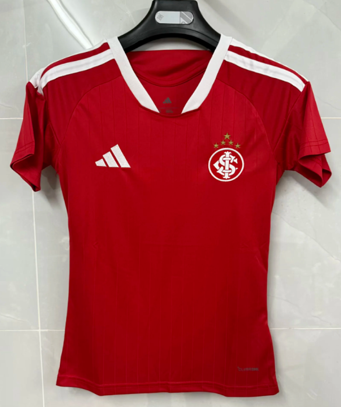 Women 2026-2027 Brasil Internacional Home Soccer Jersey Girl Football Shirt