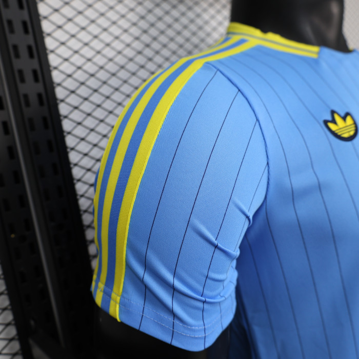 Fan Version 2026 Colombia Blue Icon Soccer Jersey Camisetas de Futbol
