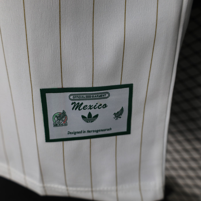 Fan Version 2026 Mexico White Icon Soccer Jersey Football Shirt