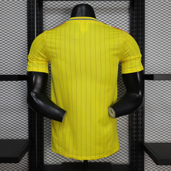 Fan Version 2026 Colombia Yellow Icon Soccer Jersey Camisetas de Futbol