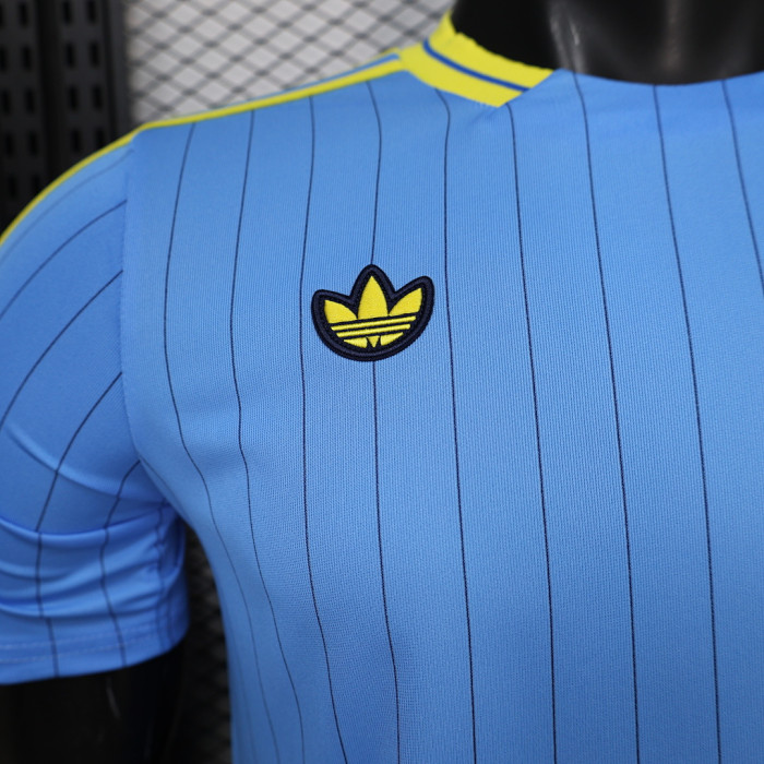 Fan Version 2026 Colombia Blue Icon Soccer Jersey Camisetas de Futbol