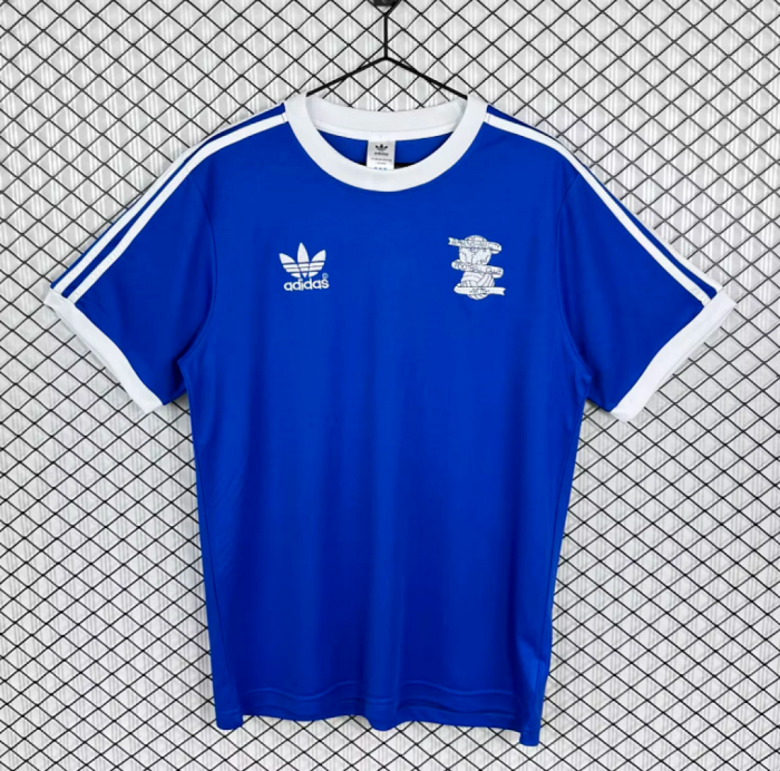 Retro Jersey 1977-1978 Birmingham City Home Soccer Jersey Vintage Football Shirt