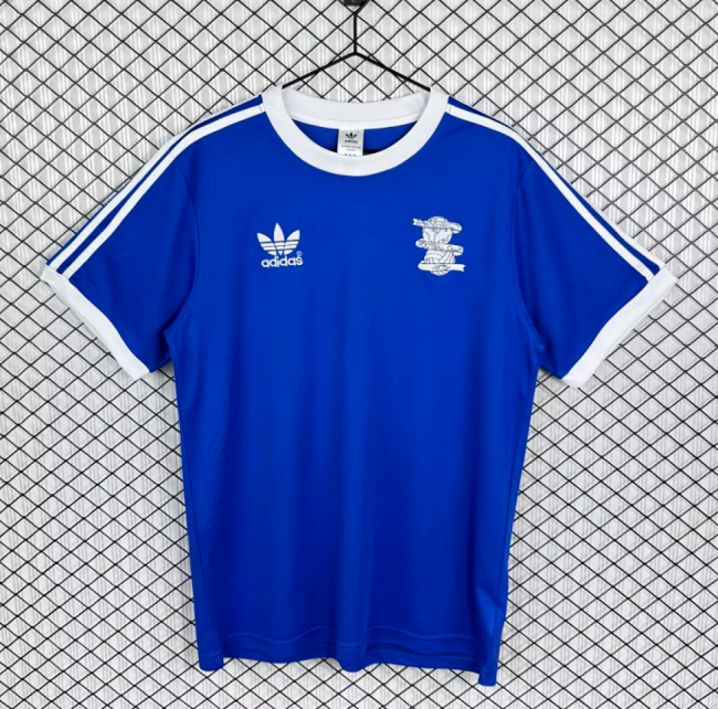Retro Jersey 1977-1978 Birmingham City Home Soccer Jersey Vintage Football Shirt
