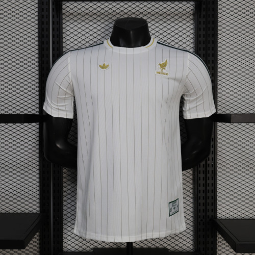 Fan Version 2026 Mexico White Icon Soccer Jersey Football Shirt