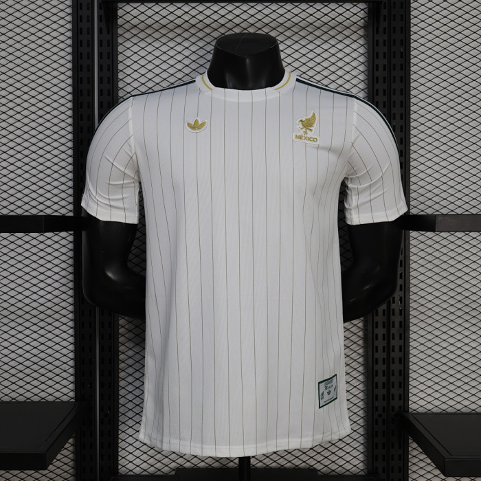 Fan Version 2026 Mexico White Icon Soccer Jersey Football Shirt