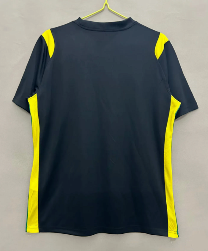 Fan Version 2026 Brazil Black Black Goalkeeper Soccer Jersey Brasil Camisetas de Futbol