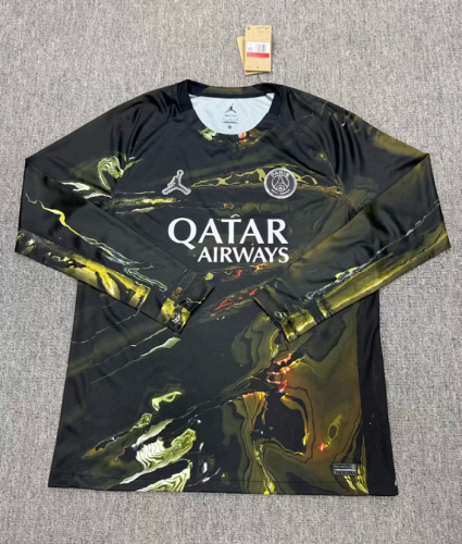 Long Sleeve Fan Version 2025-2026 PSG Fifth Away Soccer Jersey Paris Football Maillot