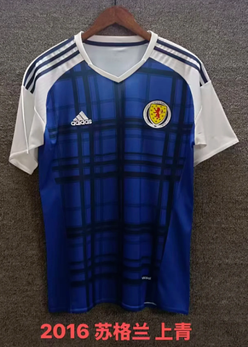 Retro Jersey 2016 Scotland Home Soccer Jersey Vintage Football Shirt