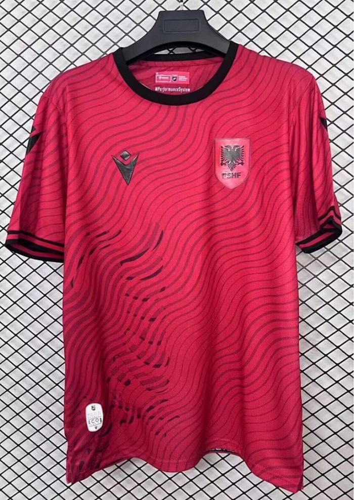 Fans Version 2026 Albania Home Soccer Jersey Football Shirt