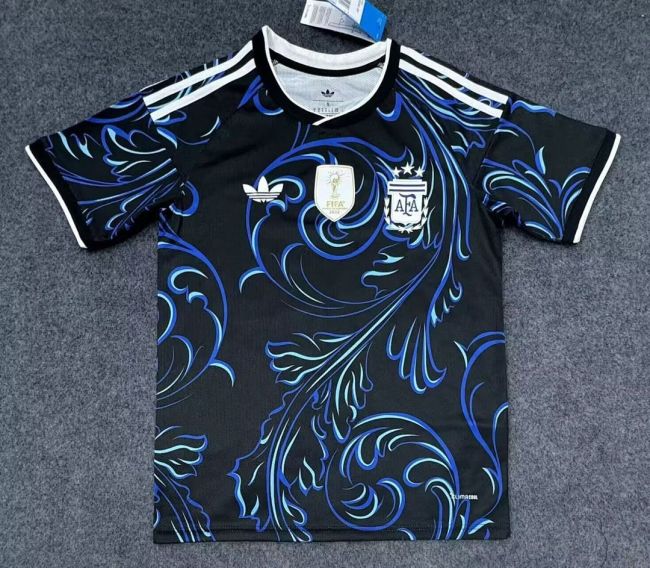with FIFA World Champions 2022 Patch Fan Version 2026 Argentina Away Soccer Jersey Football Shirt