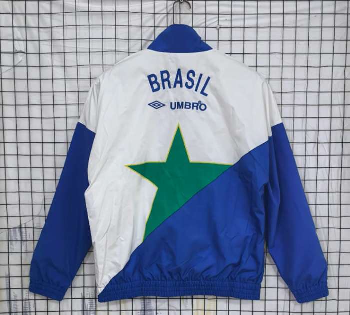 2026 Brasil Blue/Yellow/Green Soccer Windbreaker Jacket Football Jacket