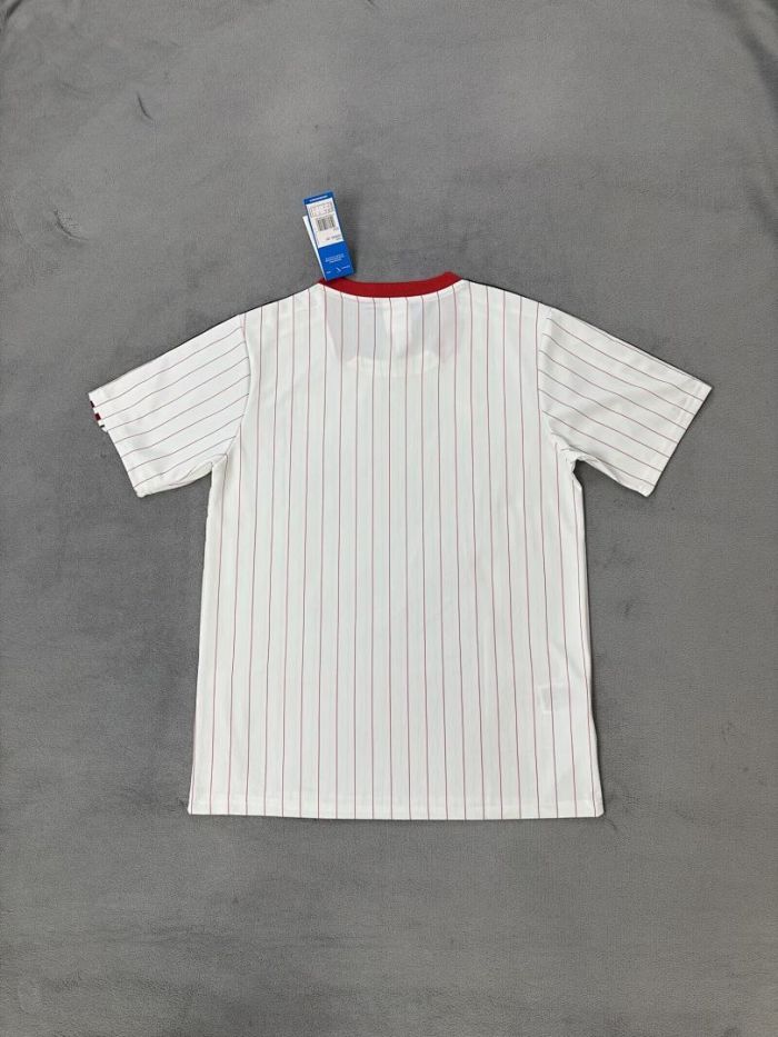 Fan Version 2025-2026 Liverpool White Icon Soccer Jersey Football Shirt
