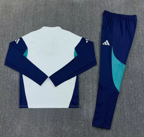2026 Arsenal White Soccer Training Sweater and Pants Football Kit