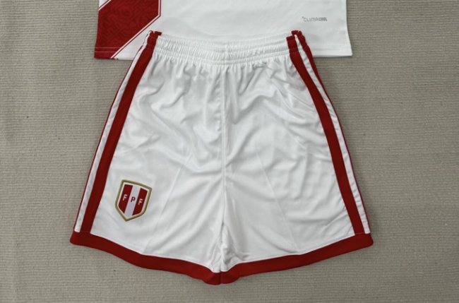 Fan Version 2026 Peru Home Soccer Shorts Football Shorts