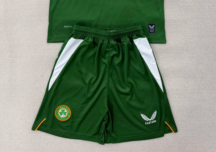 Fan Version 2026 Ireland Home Soccer Shorts Football Shorts