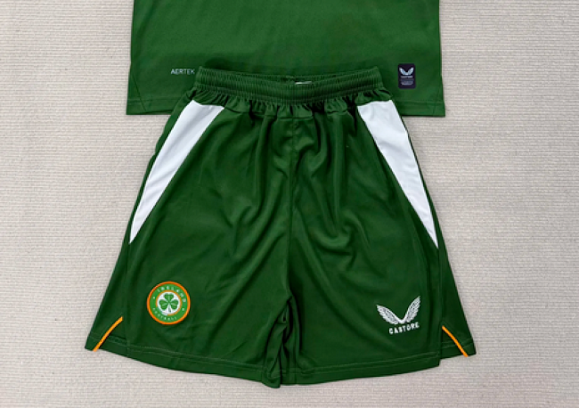 Fan Version 2026 Ireland Home Soccer Shorts Football Shorts
