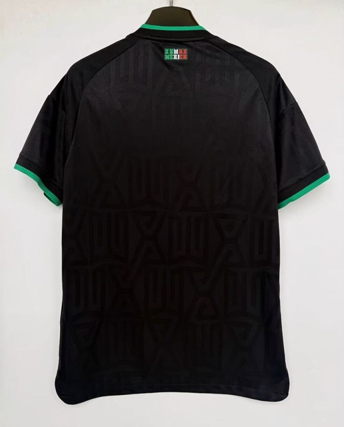 Player Version 2026 Mexico Third Away Black Soccer Jersey Football Shirt
