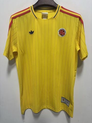 Fan Version 2026 Colombia Yellow Icon Soccer Jersey Columbia Camisetas de Futbol