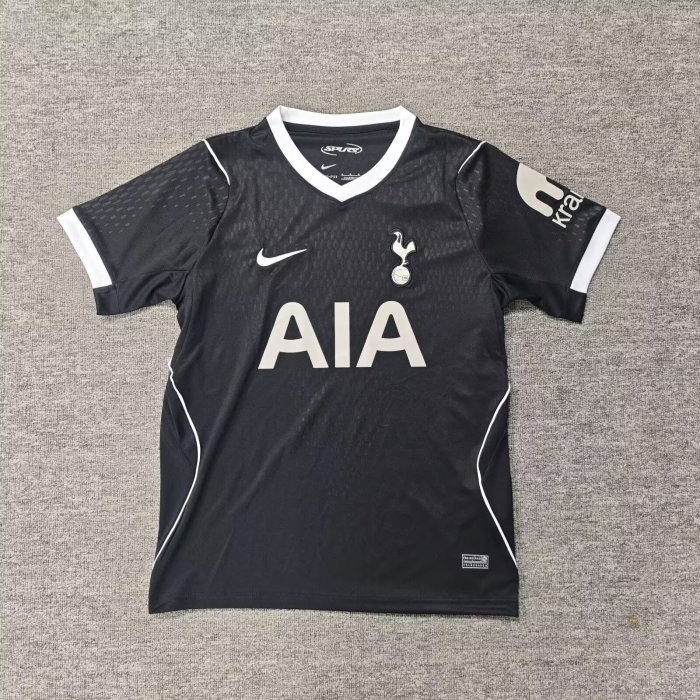 Fan Version 2026-2027 TOT Chinese Away Black Soccer Jersey Spurs Football Shirt