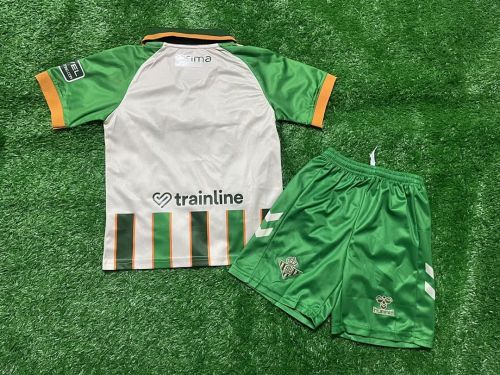 Youth Uniform Kids Kit 2025-2026 Real Betis Forever Version Soccer Jersey Shorts Child Football Set