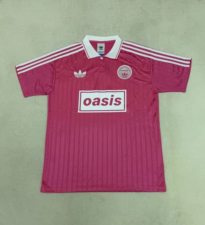 Fan Version 2025-2026 AD Oasis 25 Pink Soccer Jersey Football Shirt