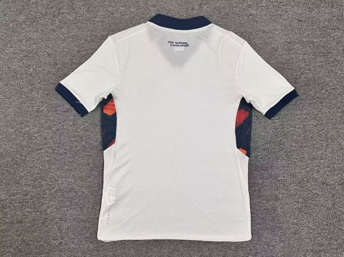 Fan Version 2026 Ecuador Away White Soccer Jersey Football Shirt