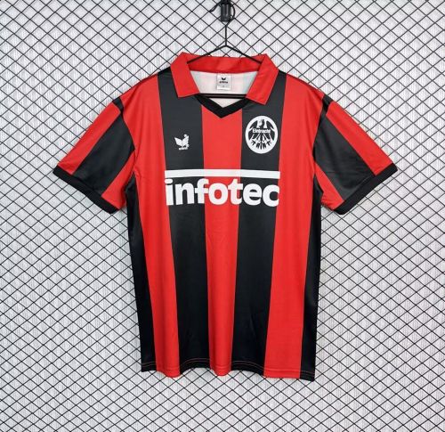 Retro Jersey 1983-1984 Eintracht Frankfurt Home Football Shirt Vintage Soccer Jersey